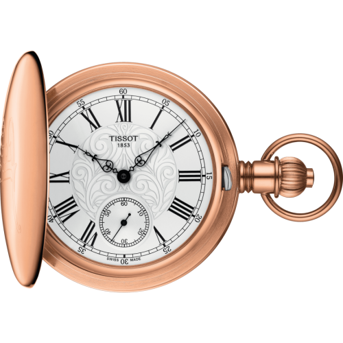 Tissot Savonnette Mechanical Brass / Rose Gold
